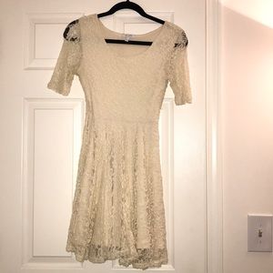 Lace dress